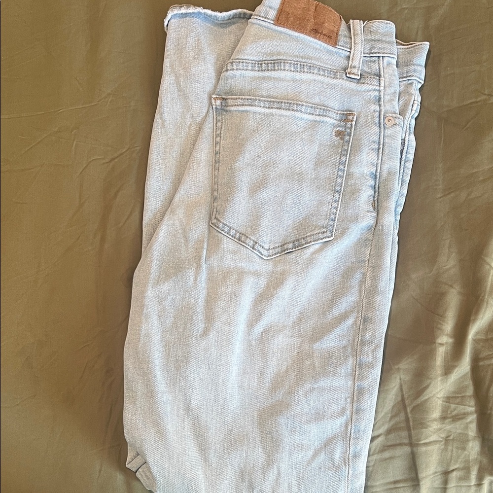 Madewell Light Blue Straight Leg Jeans
